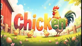 Всё о курах для детей! 🐔 | Куры, петухи и цыплята! | Весёлая жизнь фермерских животных!