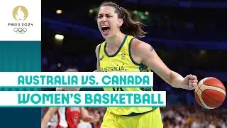 🇦🇺 Australia vs. Canada 🇨🇦 | Women's Basketball | #Paris2024 Highlights