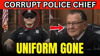 CORRUPT CHIEF: &ldquo;I&rsquo;m Above the Badge&rdquo; &mdash; Judge Caprio STRIPS Uniform | Courtroom Justice