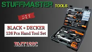 BLACK + DECKER 126 Pcs Hand Tool Kit Set | BMT126C