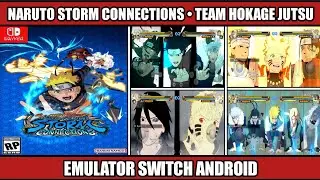 Naruto Storm Connections | Hokage Team Jutsu | Emulator Switch Android