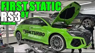 ERSTE STATIC RS3 8Y Limousine mit gepfeffert V3 und 3 teiligen OZ (Sonderanfertigungen)