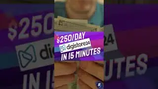 Earn $250/Day in 15 Minutes - How To Promote Digistore24 Products #shorts