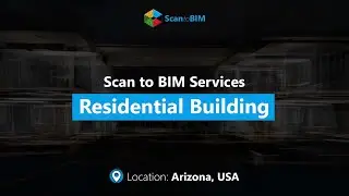 6500 Sq.Ft. Residential Building | Scan to BIM Walkthrough | LOD 305