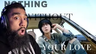 진 (Jin) &lsquo;Nothing Without Your Love&rsquo; English Lyrics Visualizer | REACTION