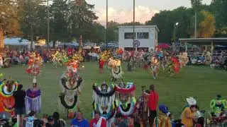 Prairie Island powwow 2018 men's fancy group 1 song 1