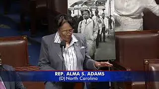 Rep. Adams Honors the Late, Great Congressman John Lewis on the House Floor