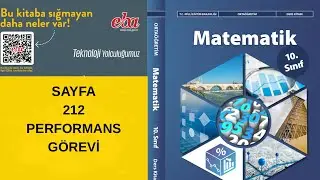 10. Sınıf MEB Matematik kitabı Sayfa 212 Performans Görevi