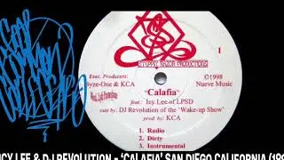 ICY LEE & DJ REVOLUTION - &lsquo;CALAFIA&rsquo; (RADIO) STEPPIN RAZOR PRODUCTIONS SAN DIEGO CALIFORNIA (1998)