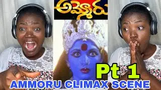AMMORU 1995 Telugu Movie Scene REACTION Pt 1 | Soundarya | Ramya Krishnan