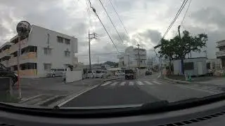 【4K】南風原町津嘉山（県道128号線）