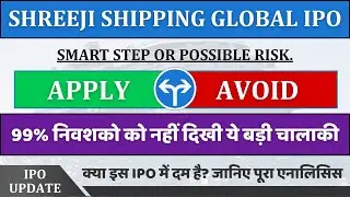 Shreeji Shipping Global IPO Review 📊 Price Band, Timeline, Face Value, Key Ratios & Full Analysis