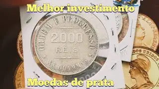 Moeda 2 mil R&eacute;is 1910, rarissima e valiosa, valores de mercado 2021.