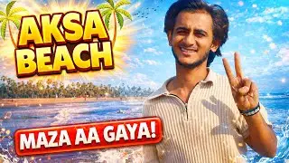 Aksa Beach Mumbai || Malad west || Best Beach In Mumbai || Mumbai famous couple spot || vlogger KF😁 