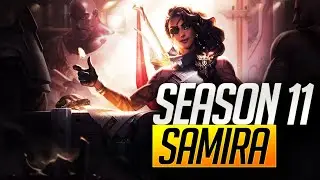 Samira season 11 | ADC gameplay | League Of Legends
