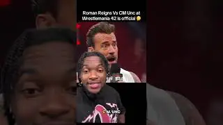 CM Unc Fried Roman on the mic idc 😂🔥 #cmpunk #romanreigns #wrestlemania #wweraw #fyp