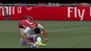 FIFA 17 English Premier League (Matchday 30): Arsenal vs. Manchester City (1/4/2017)