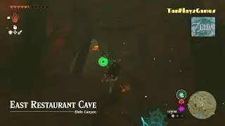 East Restaurant Cave BubbulFrog Location : Zelda Tears of The Kingdom.