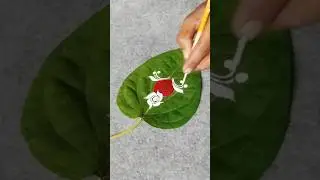 pan pata design for wedding 🌿 pan pata design simple #art #Shorts #panpata #alpona #biye #viral