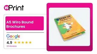 Elevate Your Marketing with A5 Wiro Bound Brochure Printing