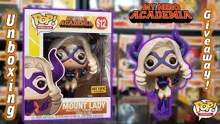 My Hero Academia Mt. Lady 6in Горячая тема Эксклюзивная распаковка и обзор Funko Pop | Отдавать!