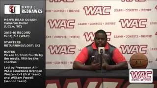 WAC Media Day: Head Coach Cameron Dollar