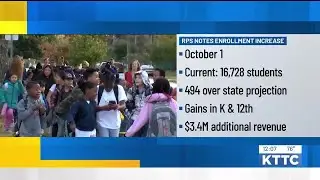 Rochester Public Schools enrollment sees boost of nearly 500 students