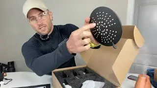 Matte Black Shower 5 Mode Shower Head- HIGH VIBE REVIEW