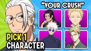 PICK ONE ANIME CHARACTER for each ROUND part 4 | ANIME QUIZ
