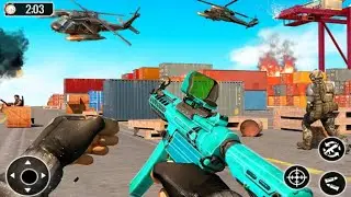 FPS Commando Gun Strike Counter Terrorist Shooting Games 2022 - Android Gameplay