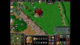 Warcraft 3 Frozen Throne- Hexagon Complex (Human vs 11 Undeads ) 5/6