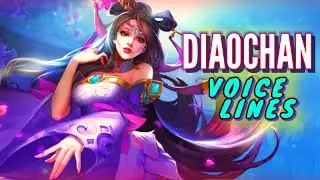 Diaochan voice lines and quotes - dialogues Honor of Kings - Noygen