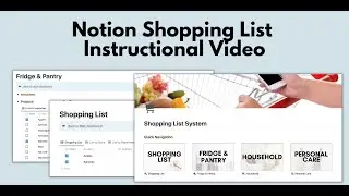 Notion Shopping List Instructional Video