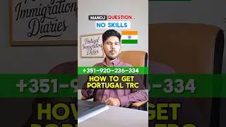 Portugal Job Seeker Visa 2025 | How to get Portugal TRC without any Skills Work Visa
