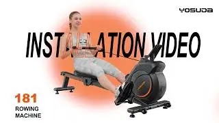YOSUDA Magnetic Rowing Machine   Installation