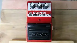 DOD FX55C Supra Distortion - Pedal Demo - Chunky!