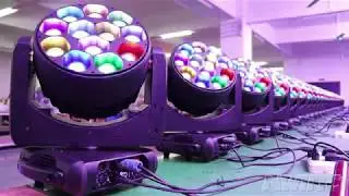 NWIITC BLUE SEA Big events Pixel 12x40w rgbw 4in1 zoom wash led moving head light
