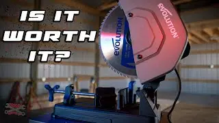 Best Metal Cutting Chop Saw? Evolution S355CPSL
