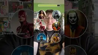 Heroes VS Villains Match Filter Challenge! #comics #tiktok #shorts #viral