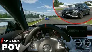 Mercedes AMG S63s POV | Gran Turismo 7 | Steering Wheel Gameplay | PS5 4k60