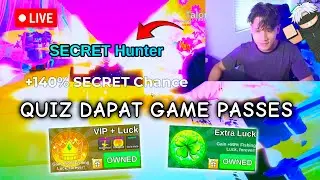 🔴SINI 8X LUCK SERVER !! LEVIATHAN UPDATE !! Fish it
