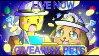🔴Roblox Mining Simulator 2 Giveaway live!🔴