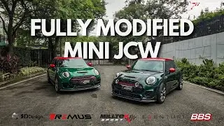 A british duo like no other | MINI F54 Countryman JCW & F56 Cooper JCW
