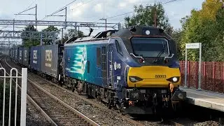 DRS 88003 'Genesis' Passing Harrow & Wealdstone Station With Tesco Container Train Service 29/9/2025