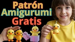Free Amigurumi Pattern Keychain Kawaii Duck