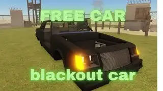 Free Car blackout car Dusty Trip