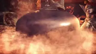 MONSTER HUNTER WORLD&trade; Meowscular Chef Cooking Scene and Song