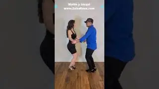 Front & Back TRIPLE STEP (cha-cha) | DOMINICAN BACHATA Partnerwork | Dominican Bachata Turn Patterns