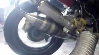 Romano Type R  vs yasuni c30 (aerox)Test dyno bankuitdraai!(full mhr team)