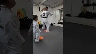 Robert's first day at Taekwondo February 2023